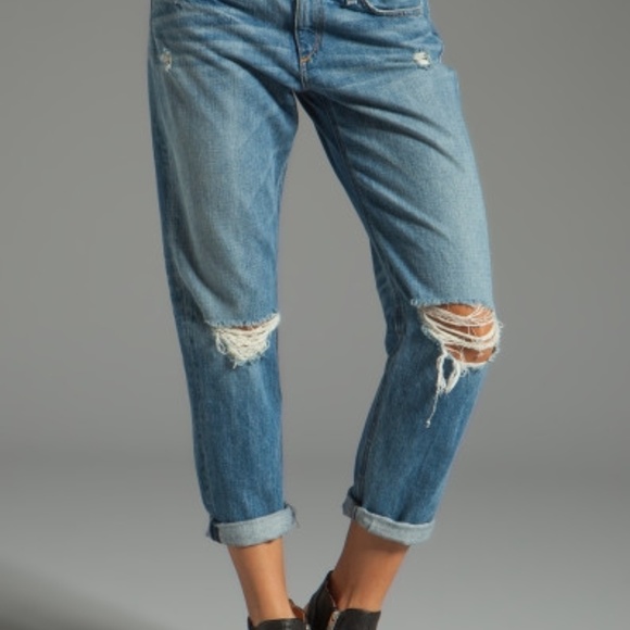RAG & BONE distressed boyfriend jeans/NEW/30 - Picture 8 of 8